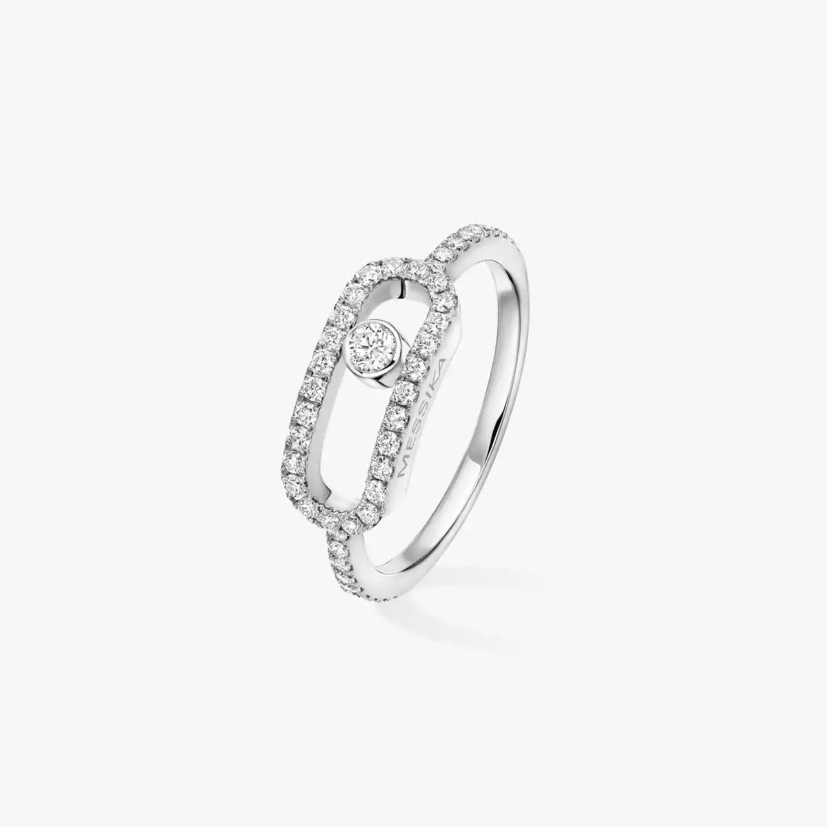 [⭐Aura]Move Uno Diamond Ring in Gold