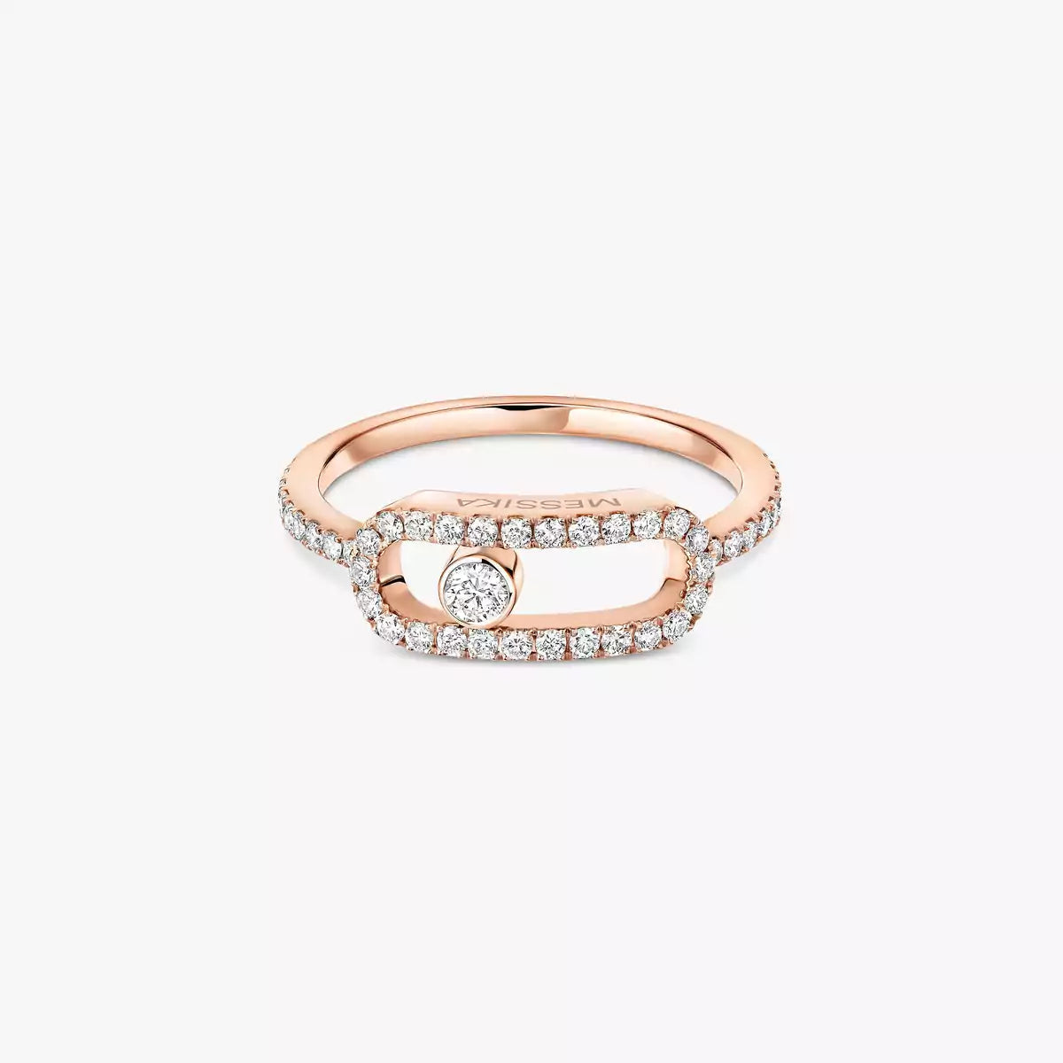 [⭐Aura]Move Uno Diamond Ring in Gold