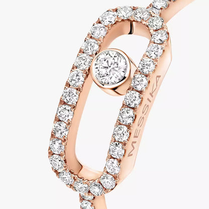 [⭐Aura]Move Uno Diamond Ring in Gold