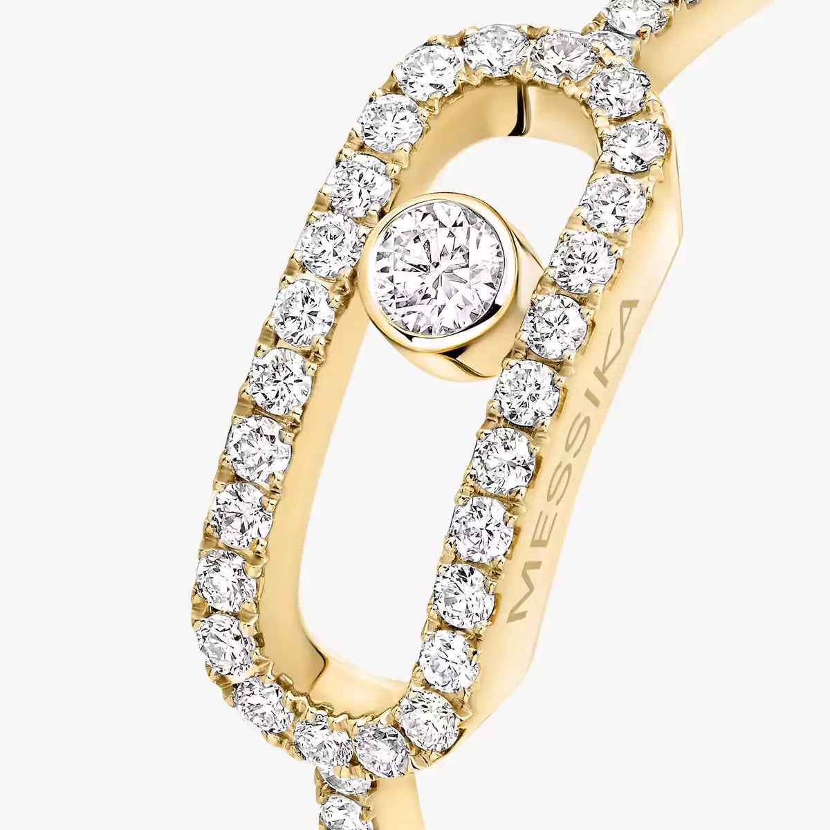 [⭐Aura]Move Uno Diamond Ring in Gold