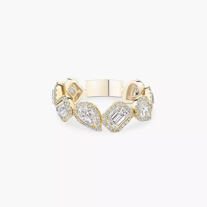 [⭐Aura]Diamond Wedding Ring My Twin