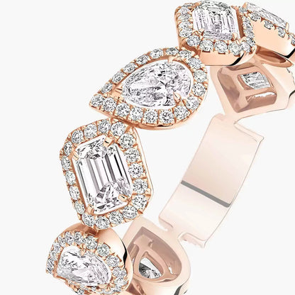 [⭐Aura]Diamond Wedding Ring My Twin