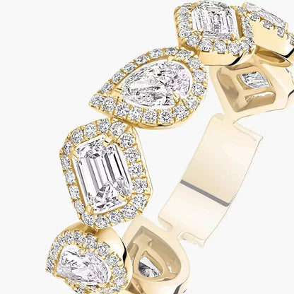 [⭐Aura]Diamond Wedding Ring My Twin