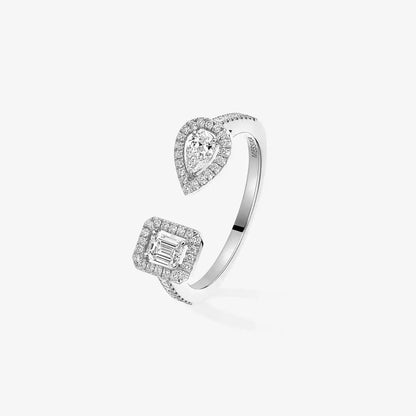[⭐Aura]My Twin Toi Gold Diamond Ring