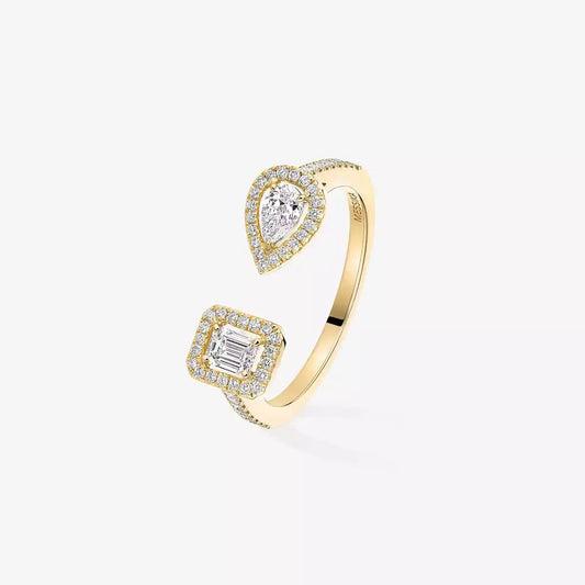 [⭐Aura]My Twin Toi Gold Diamond Ring