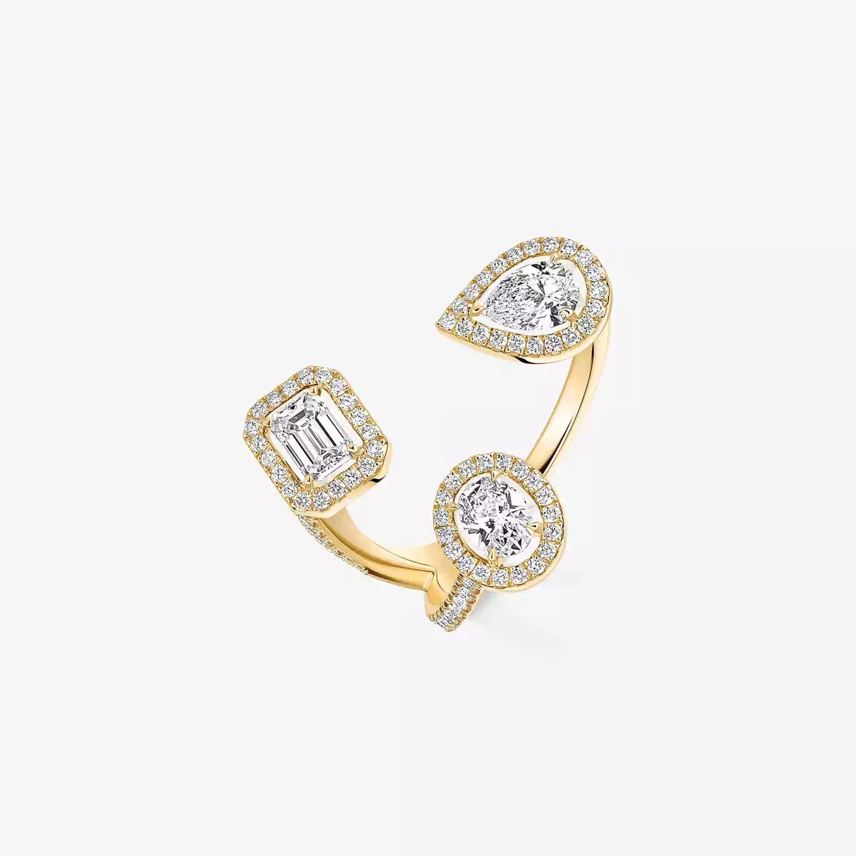 [[⭐Aura] Diamond Ring 0,25ct My Twin Trilogy