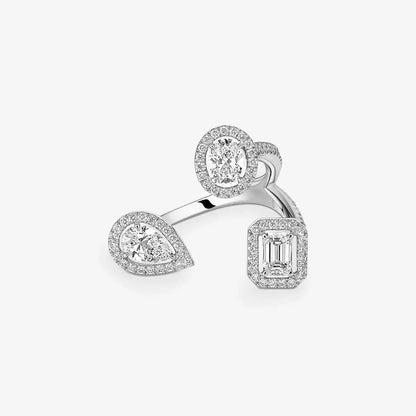 [[⭐Aura] Diamond Ring 0,25ct My Twin Trilogy