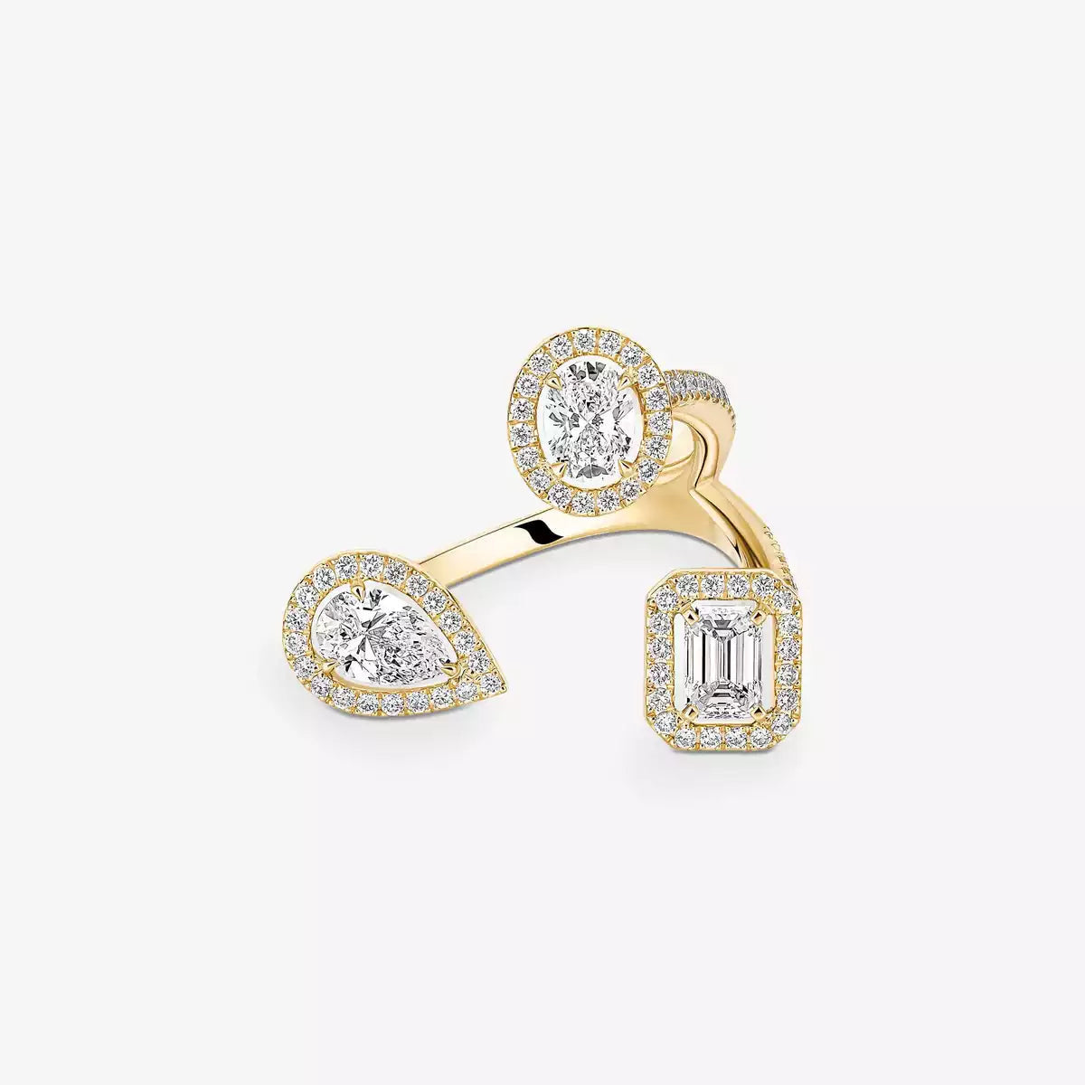 [[⭐Aura] Diamond Ring 0,25ct My Twin Trilogy