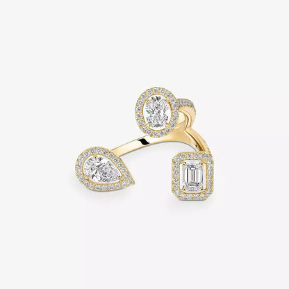 [[⭐Aura] Diamond Ring 0,25ct My Twin Trilogy