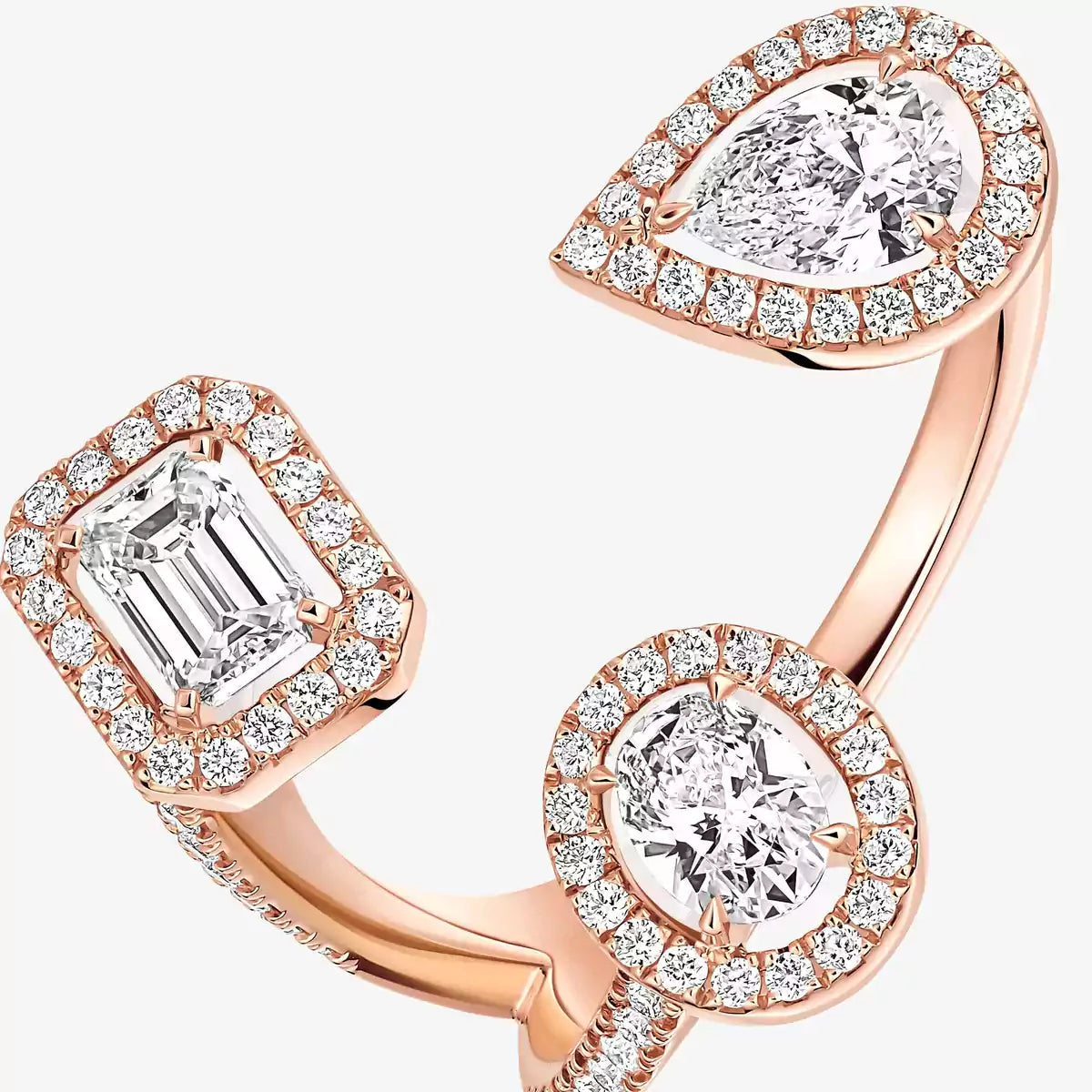 [[⭐Aura] Diamond Ring 0,25ct My Twin Trilogy