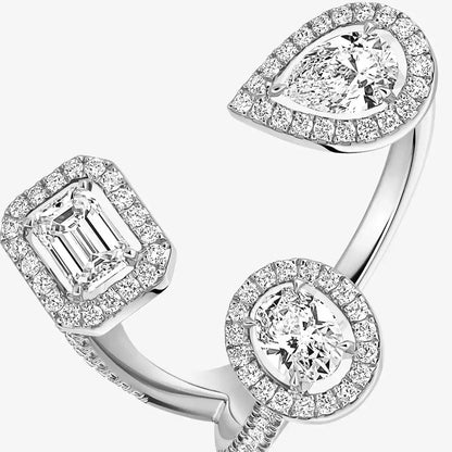 [[⭐Aura] Diamond Ring 0,25ct My Twin Trilogy