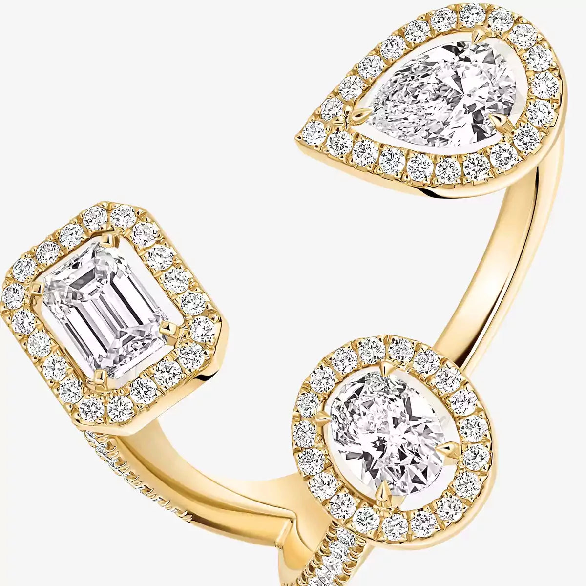 [[⭐Aura] Diamond Ring 0,25ct My Twin Trilogy