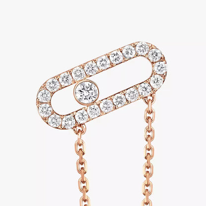 [⭐Aura]Move Uno Diamond Earrings