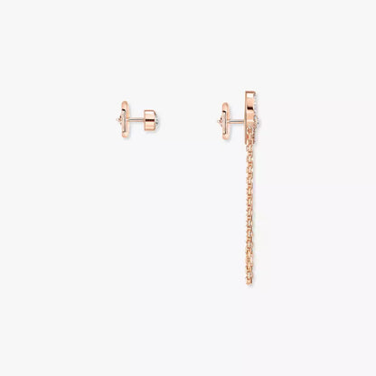 [⭐Aura]Move Uno Diamond Earrings