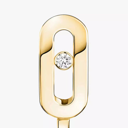 [⭐Aura]Diamond Mini Hoop Earrings Move Classique