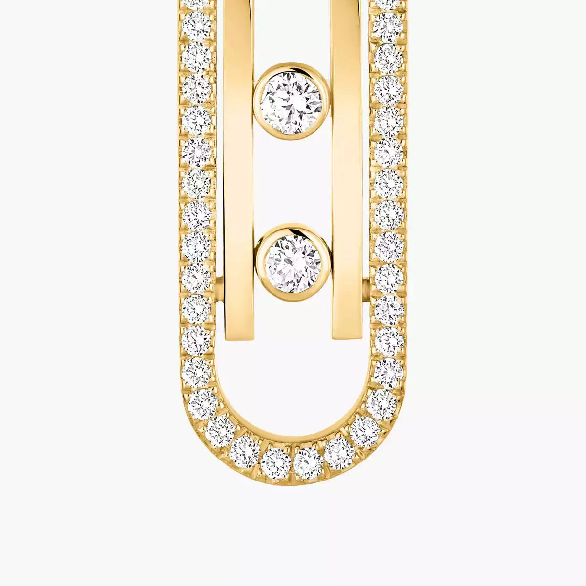 [⭐Aura]Diamond Pendant Earrings Move 10Th