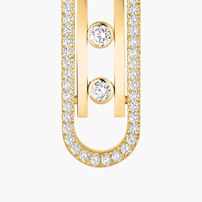 [⭐Aura]Diamond Pendant Earrings Move 10Th