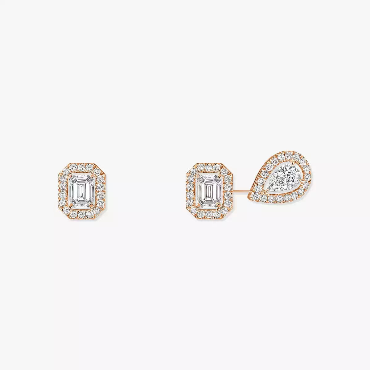 [⭐Aura]Diamond Earrings 0,10ct My Twin 1+2