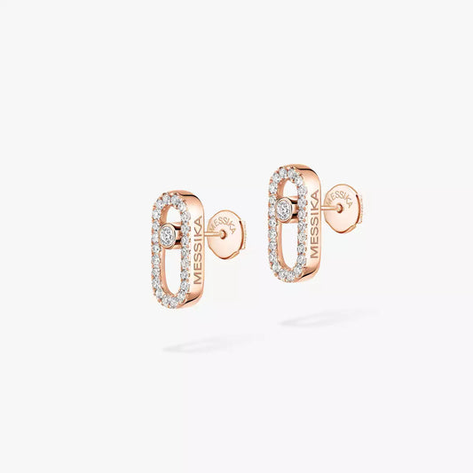 [⭐Aura]Move Uno Diamond Earrings