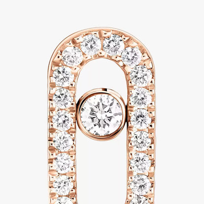 [⭐Aura]Move Uno Diamond Earrings