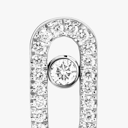 [⭐Aura]Move Uno Diamond Earrings