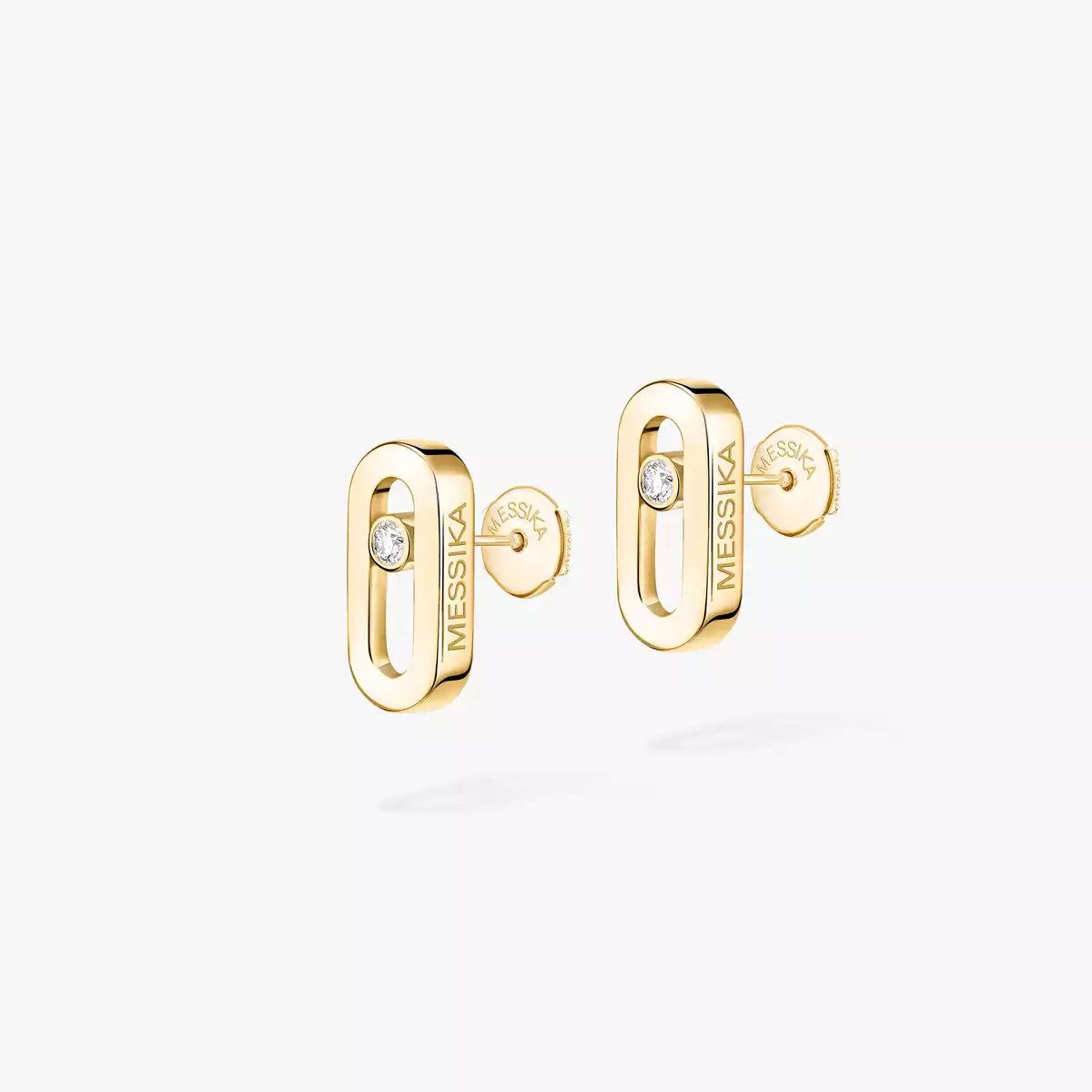[⭐Aura]Move Uno Diamond Stud Earrings