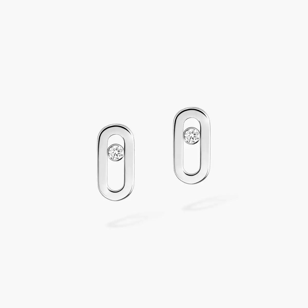 [⭐Aura]Move Uno Diamond Stud Earrings
