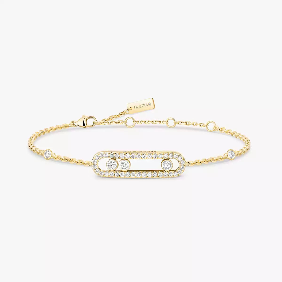 [⭐Aura]Pavé Baby Move Diamond Bracelet