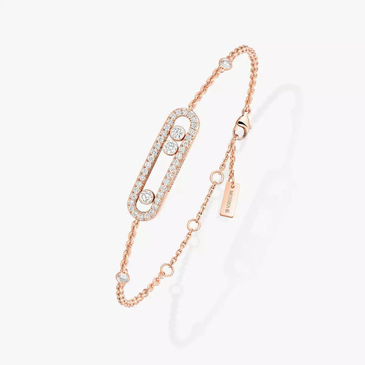 [⭐Aura]Pavé Baby Move Diamond Bracelet