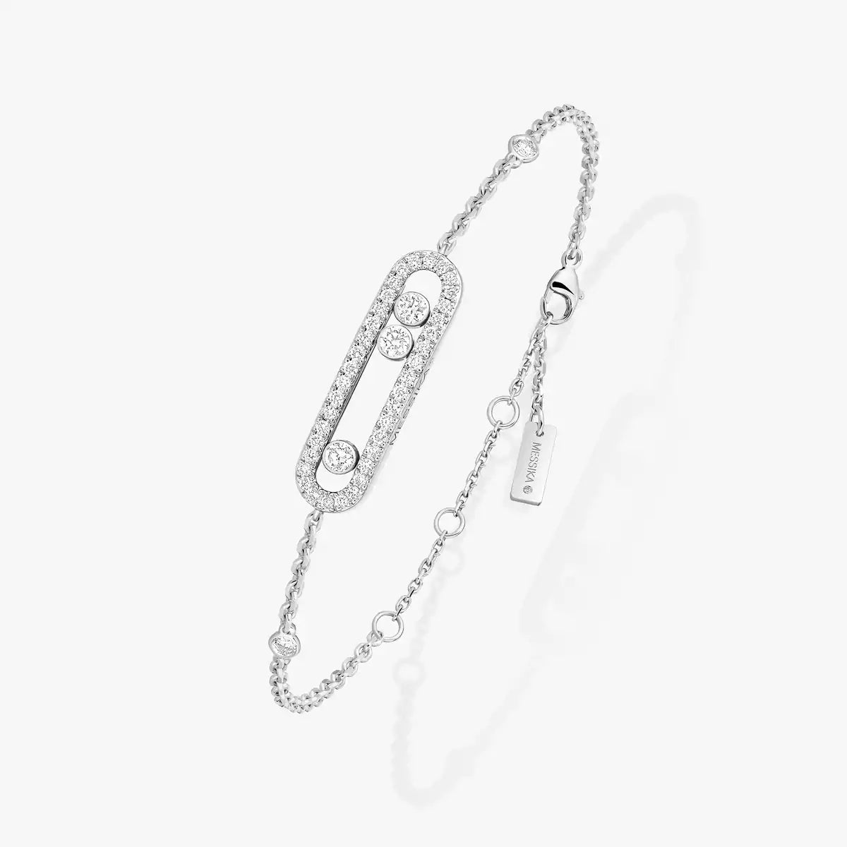 [⭐Aura]Pavé Baby Move Diamond Bracelet