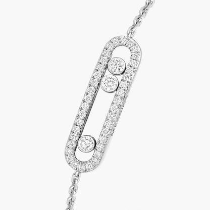 [⭐Aura]Pavé Baby Move Diamond Bracelet