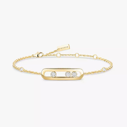 [⭐Aura]Baby Move Diamond Bracelet