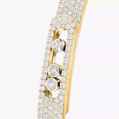 [⭐Aura]Move Noa Full Pavé Diamond Bangle Bracelet