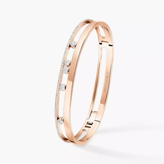 [⭐Aura]Move Romane Diamond Bangle Bracelet