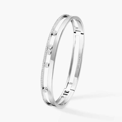 [⭐Aura]Move Romane Diamond Bangle Bracelet