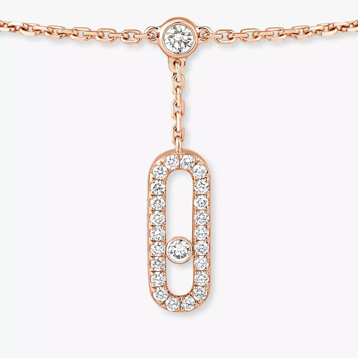 [⭐Aura] Move Uno pavé ankle bracelet