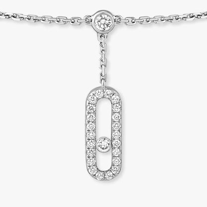 [⭐Aura] Move Uno pavé ankle bracelet