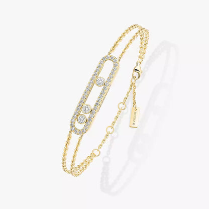 [⭐Aura] Move Classique pavé bracelet