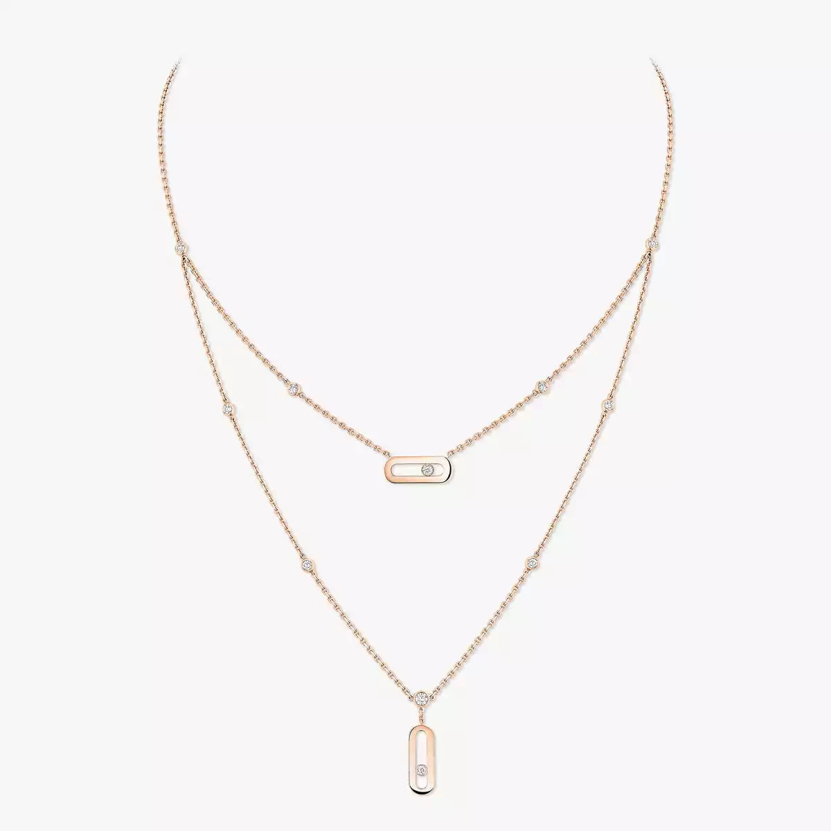 [⭐Aura] Move Uno Diamond Necklace