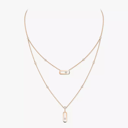 [⭐Aura] Move Uno Diamond Necklace