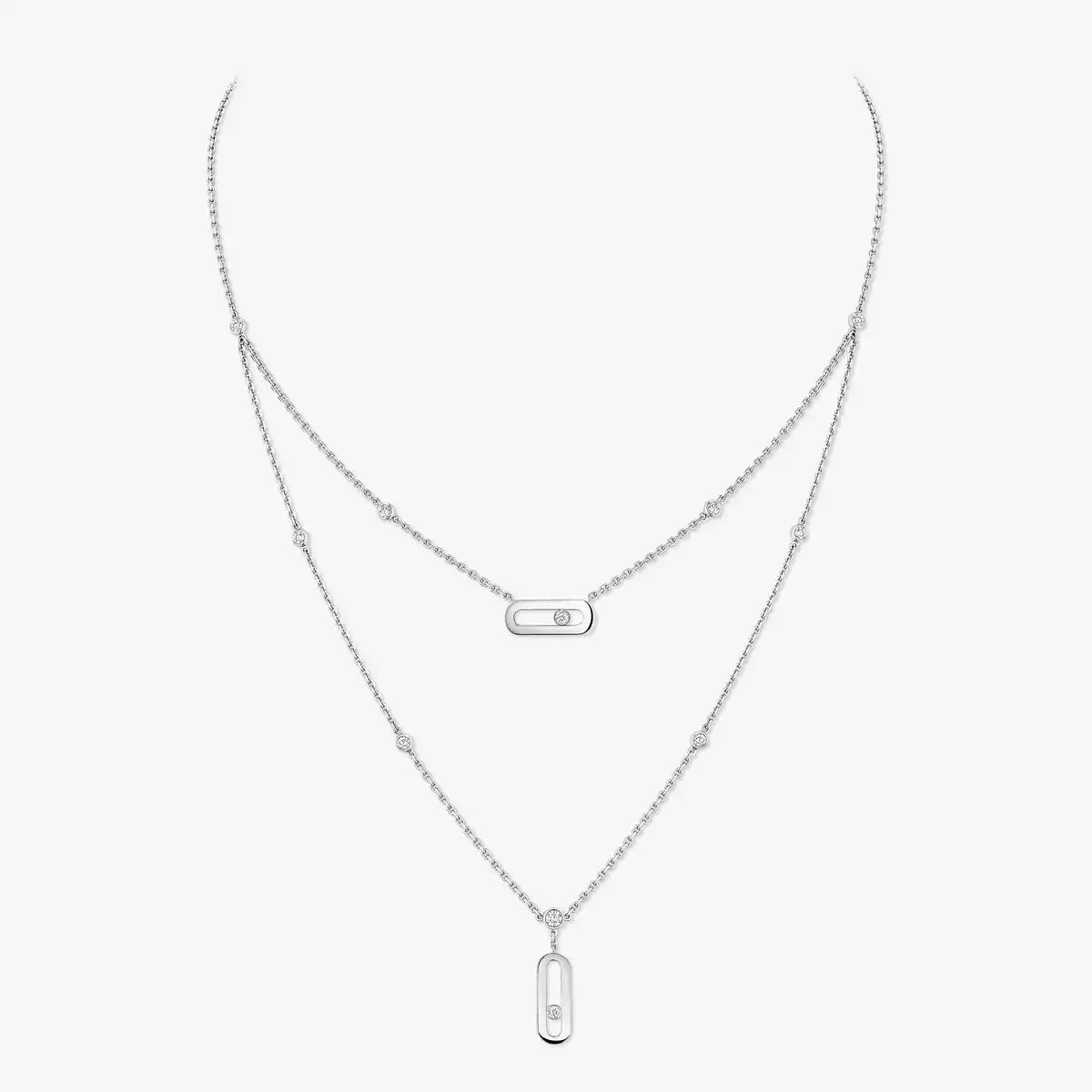 [⭐Aura] Move Uno Diamond Necklace