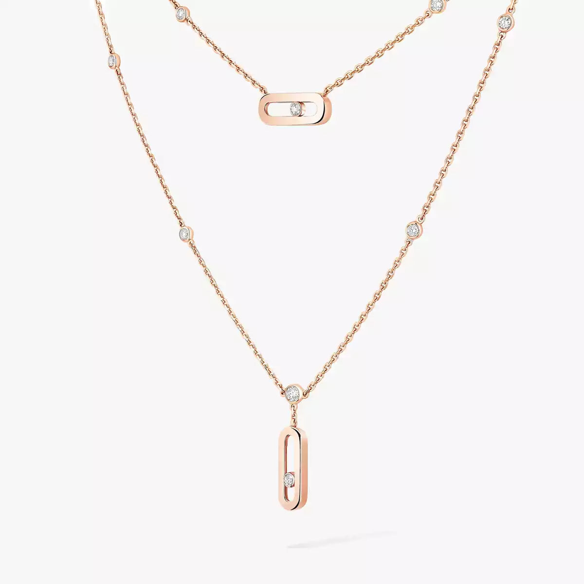 [⭐Aura] Move Uno Diamond Necklace