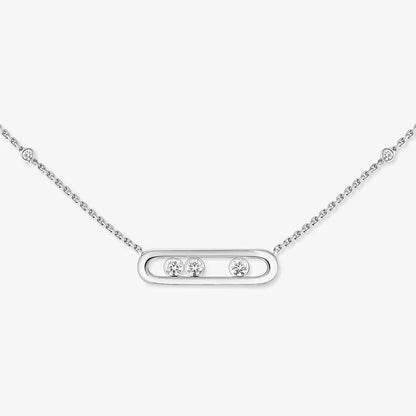 [⭐Aura] Baby Move Gold Diamond Necklace