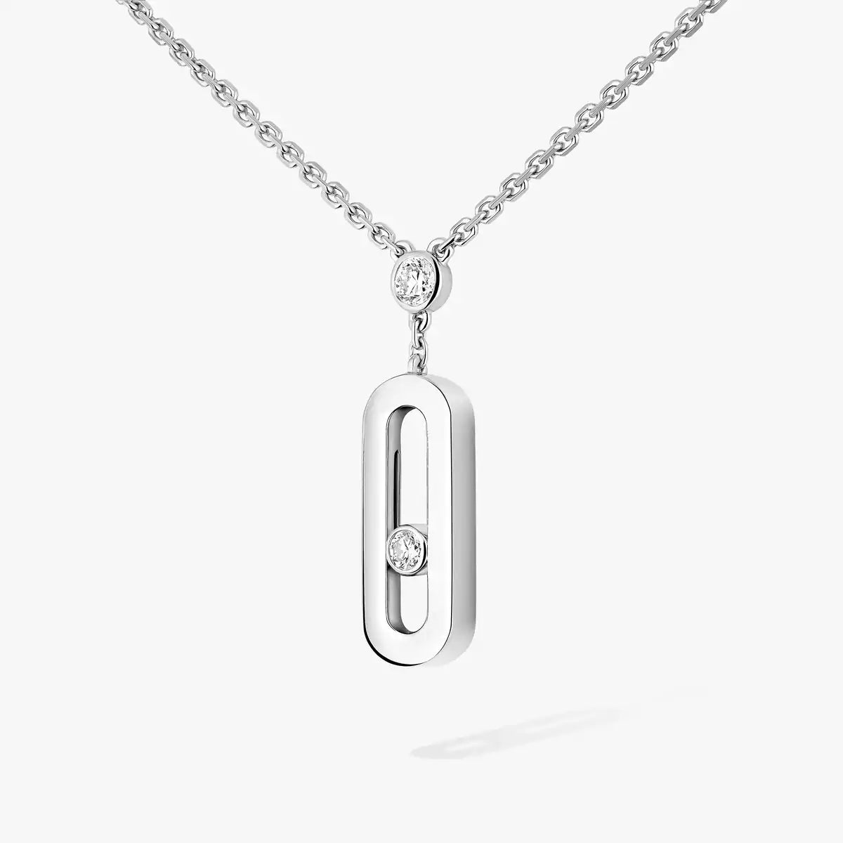 [⭐Aura] Move Uno Gold Diamond Long Necklace