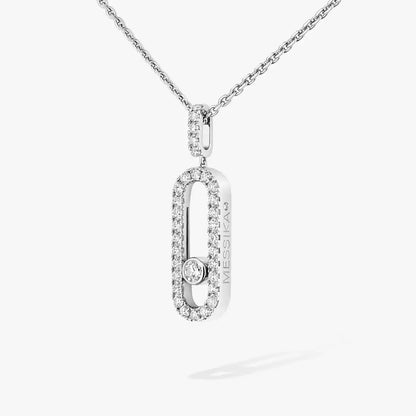 [⭐Aura]Move Uno Diamond Necklace in Rose Gold