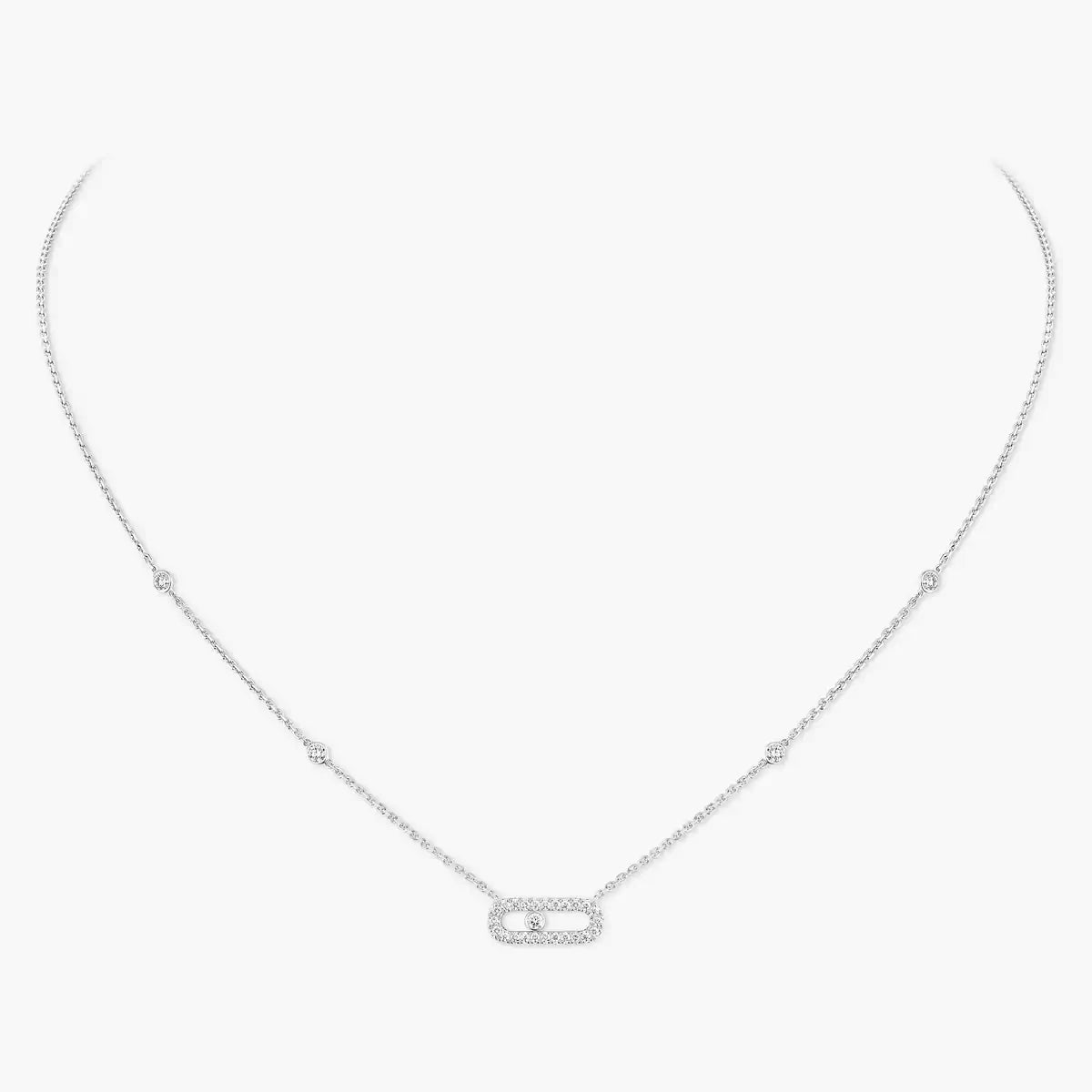 [⭐Aura]Diamond Necklace Move Uno