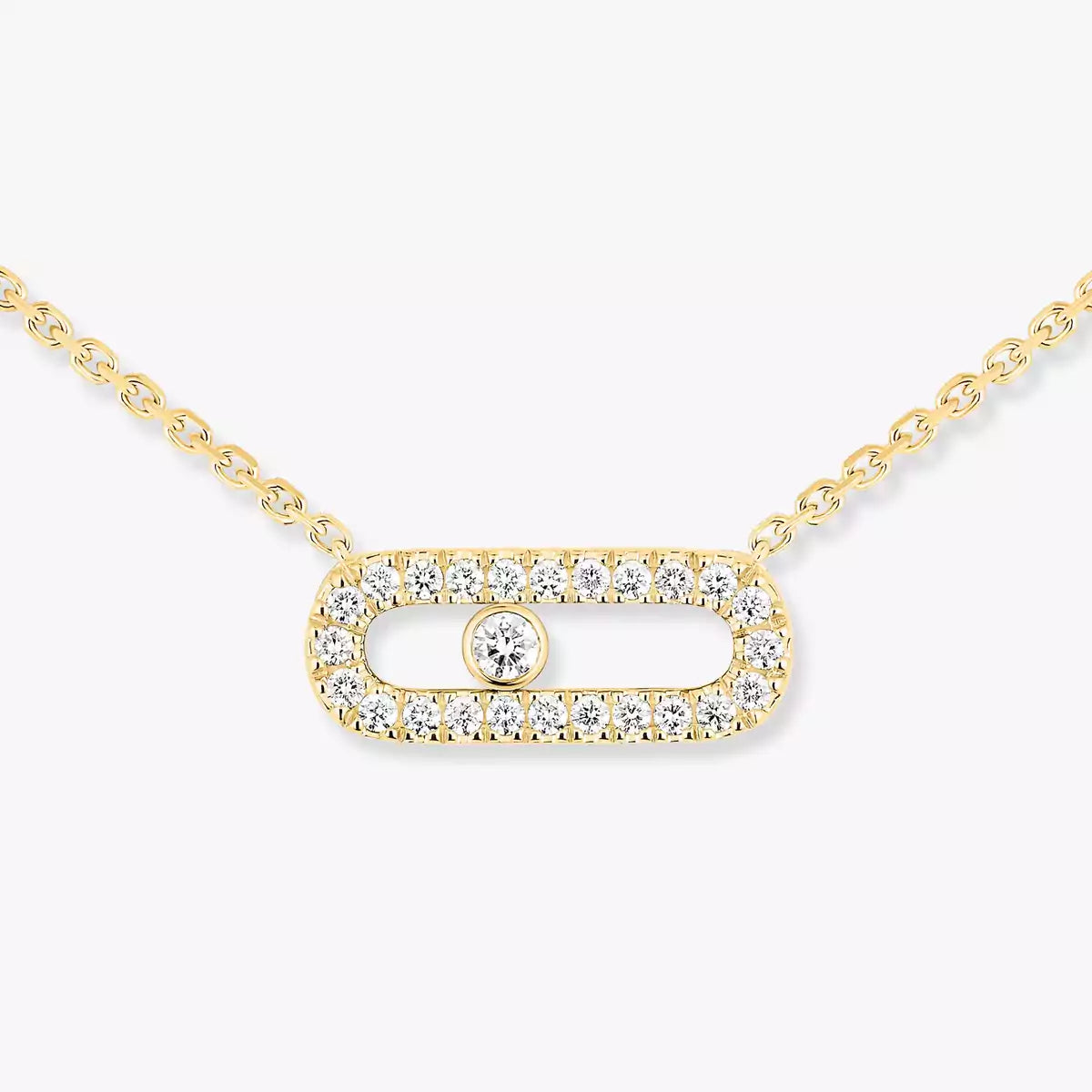 [⭐Aura]Diamond Necklace Move Uno