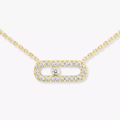 [⭐Aura]Diamond Necklace Move Uno