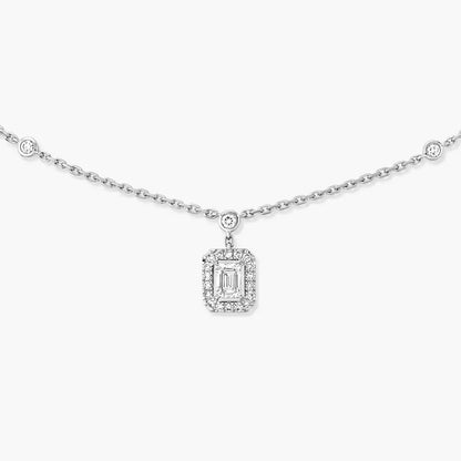 [⭐Aura]My Twin Diamond Necklace in Silver