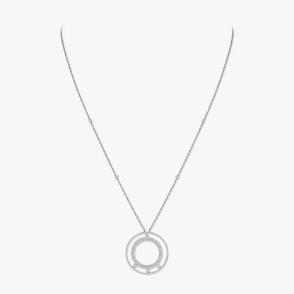 [⭐Aura]Move Romane Long Pave_-Set Diamond Necklace